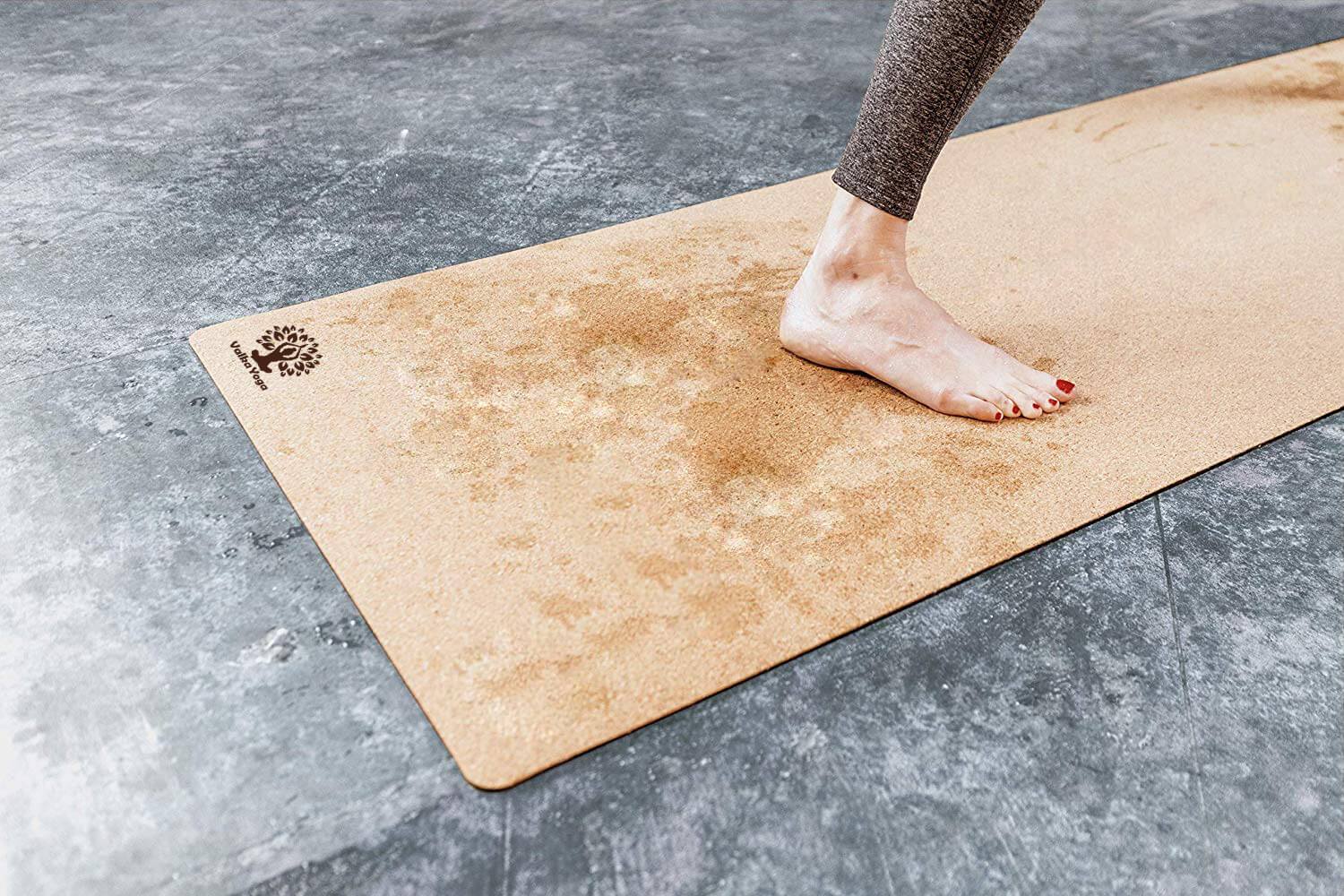 Cork yoga mat by Yoloha 