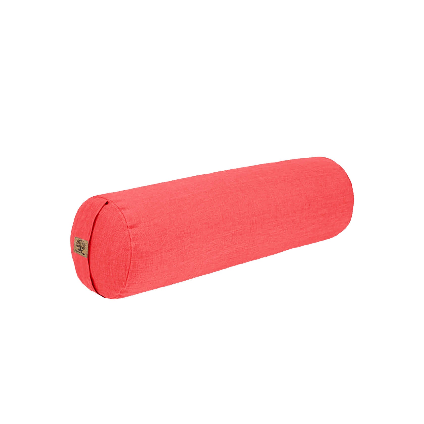 Round Yoga Bolster in pink