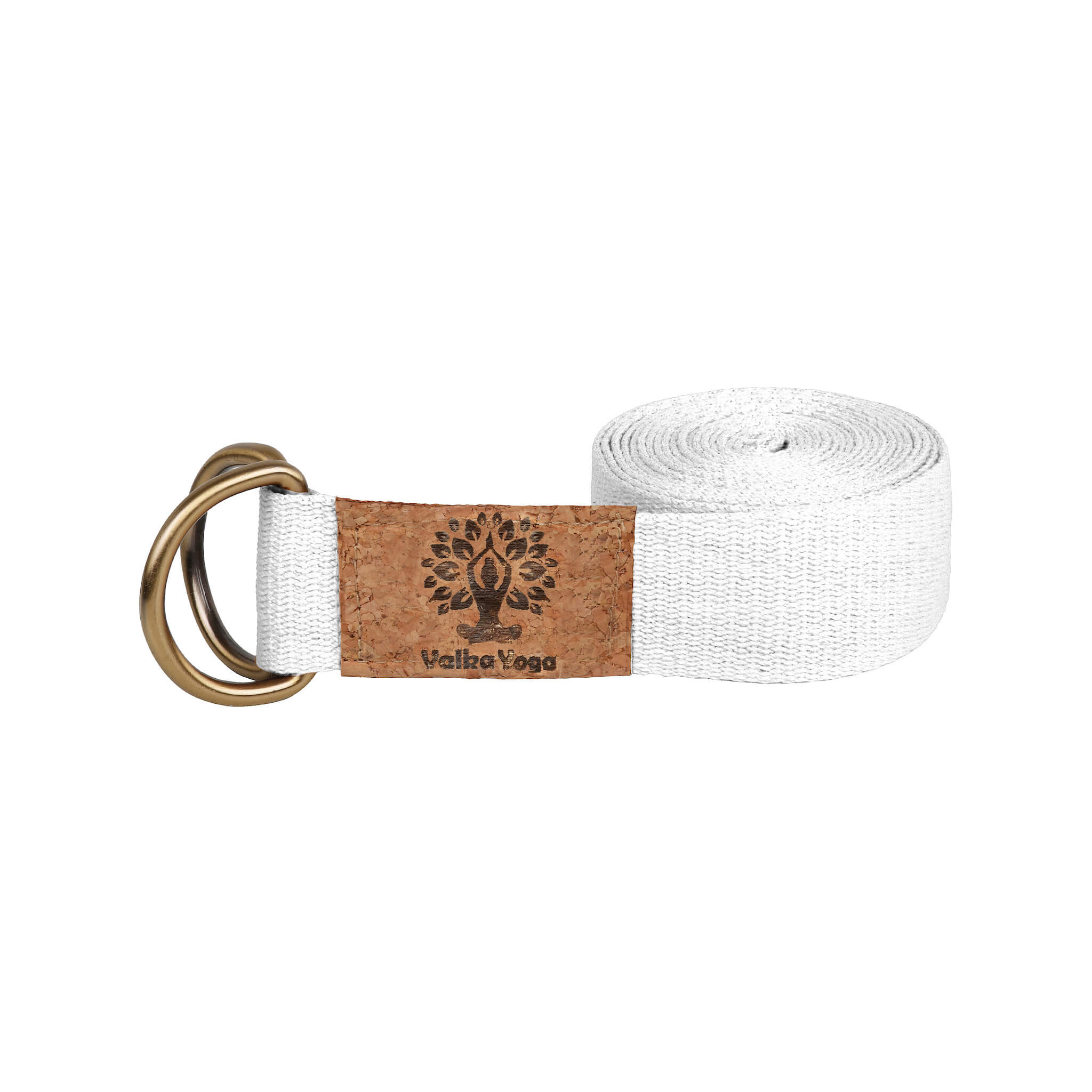 Natural Yoga Strap by Valka Yoga